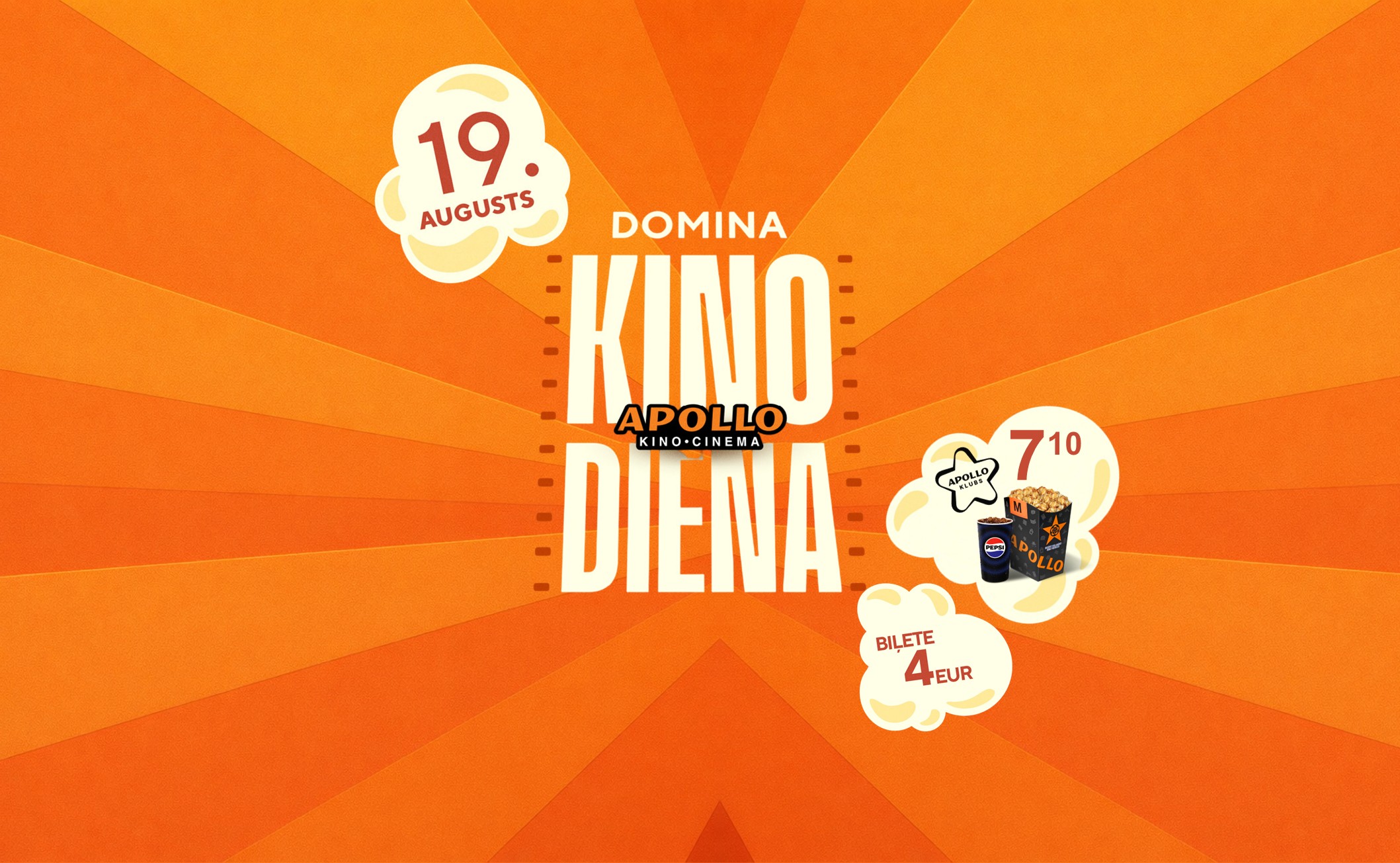 Dominas Kino diena — 19. augustā