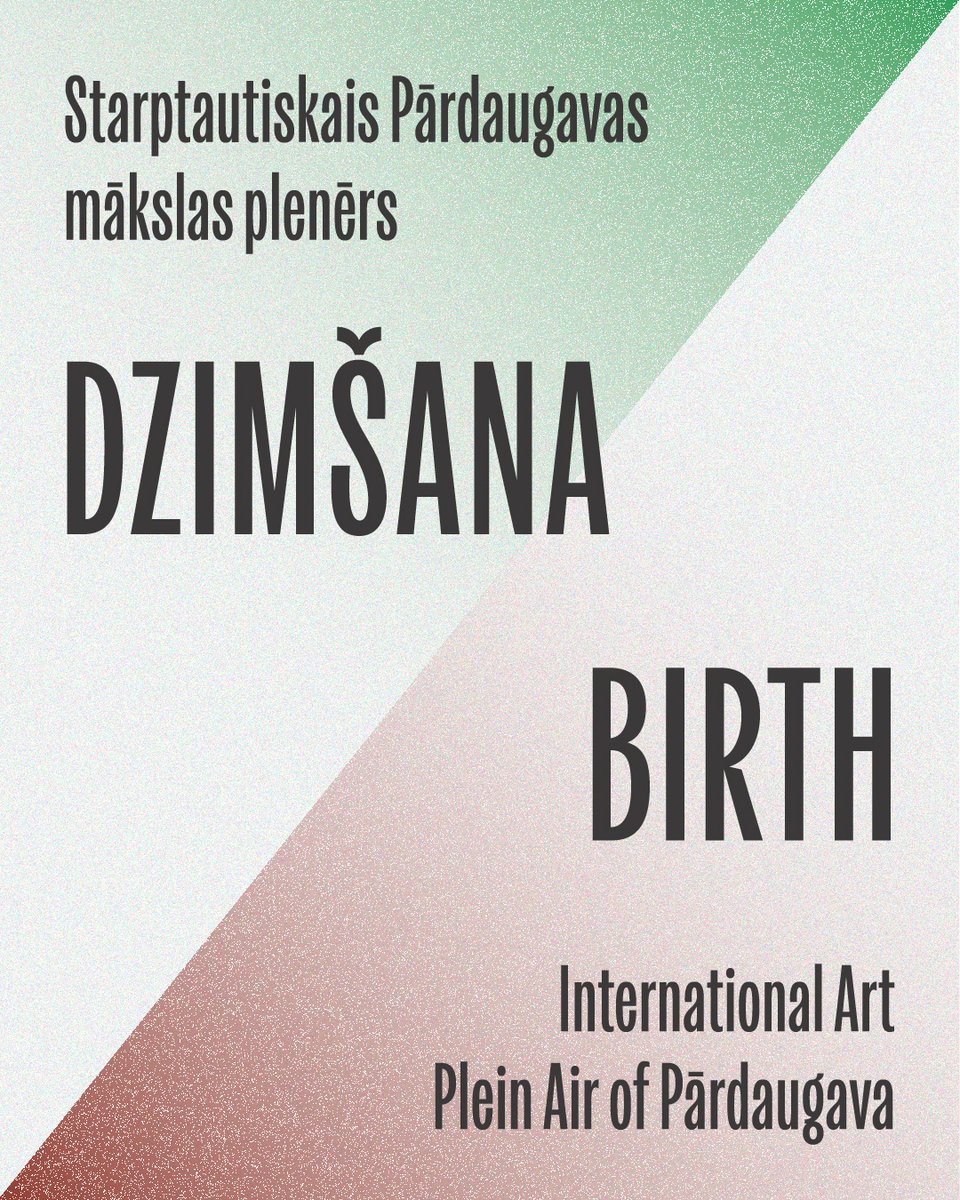 2. starptautiskā Pārdaugavas mākslas plenēra brīvdabas izstāde “Dzimšana”