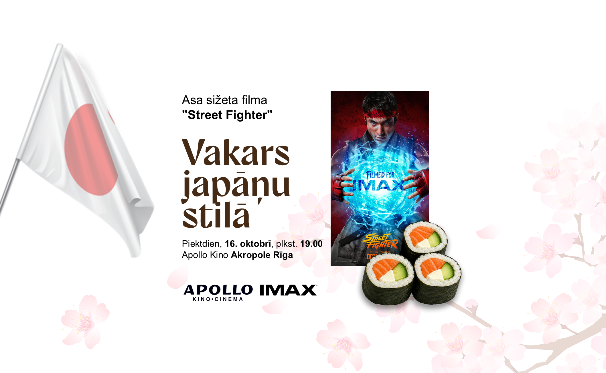 Vakars japāņu stilā ar "Street Fighter"